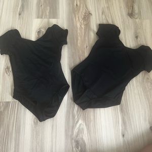 Black leotards